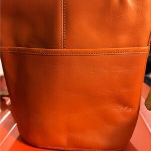 Coach Orange Crossbody Bag